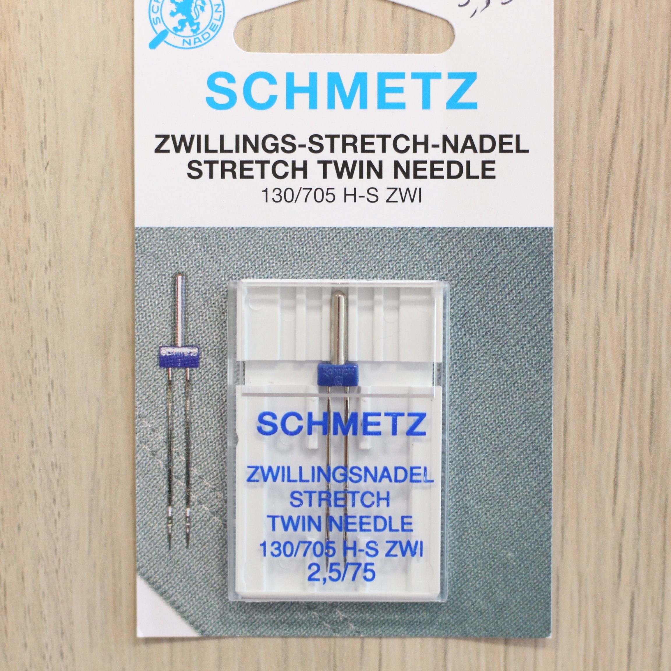 Aiguille double stretch Schmetz 4mm - taille 75